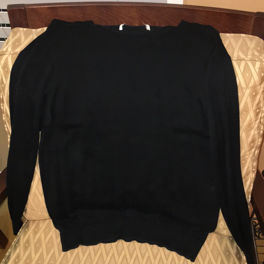 Black sweater